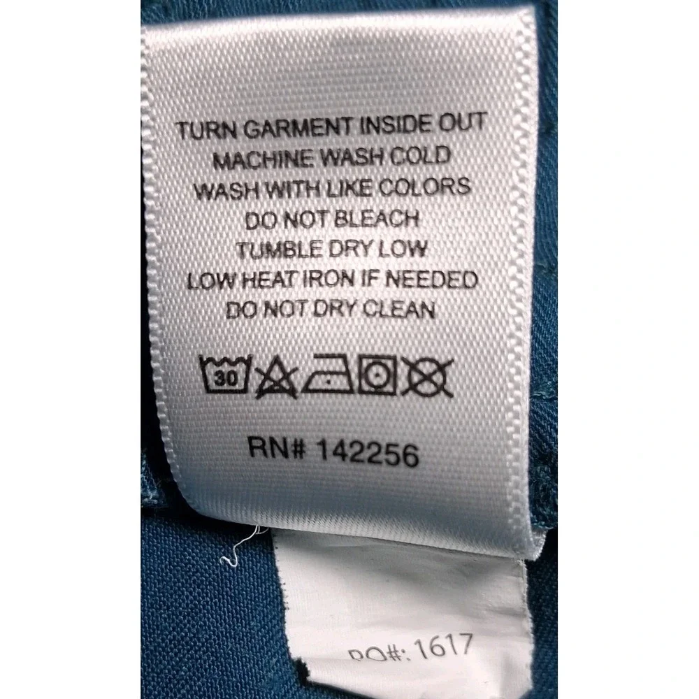 FIGS Cargo Pants Women's Scrubs Size Small Green PO# 1617 Deep Reef